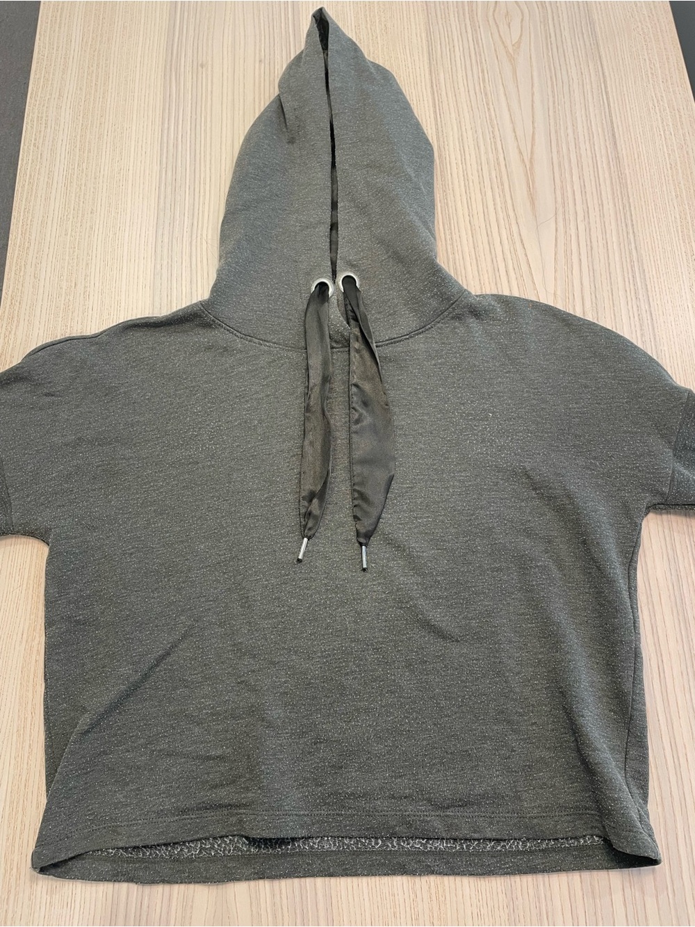 Grey loose hoodie